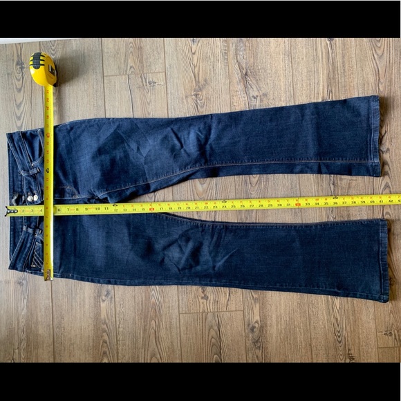 WHBM EUC Skinny Flare Jeans Sz 6R - Picture 4 of 5